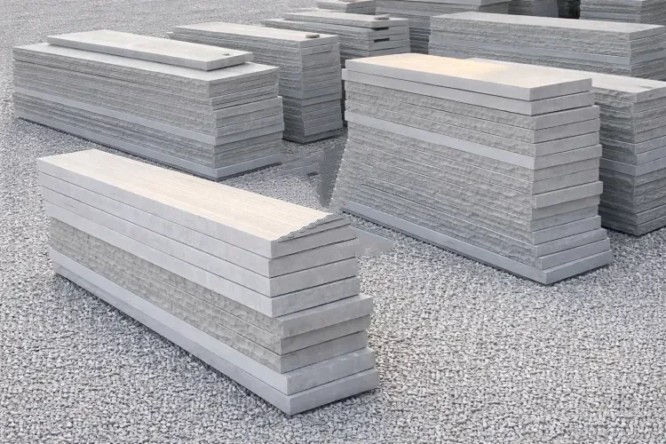 Copings � Calibrated Sawn Copings on Yard Wooden Runners