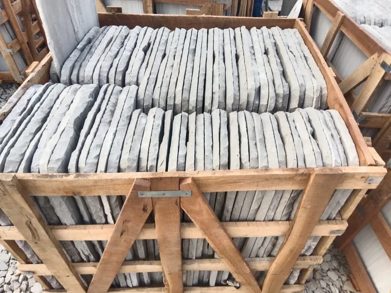 Roofing Slates — Heavy-Duty ISPM-15 Wooden Crate Front View